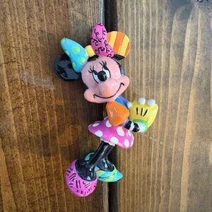 Colorful Polka Dot Minnie Mouse Disney by Britto Figurine
